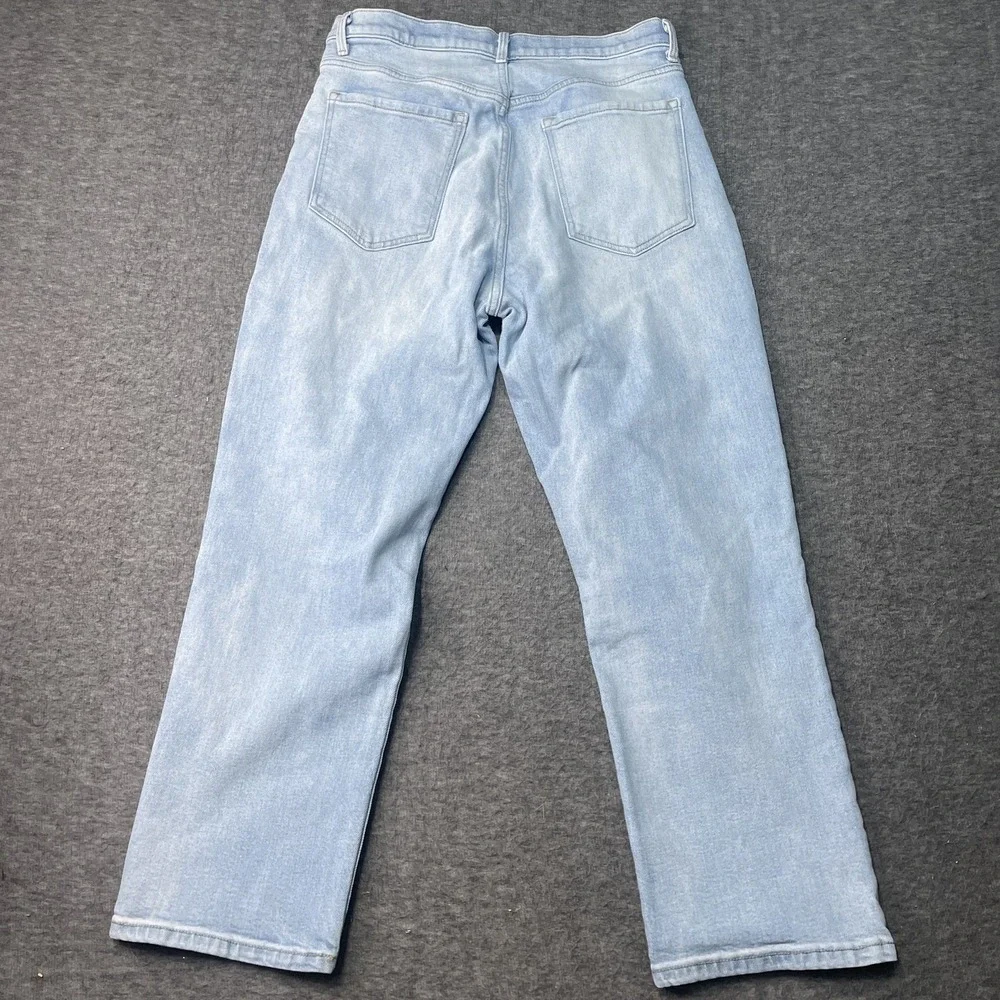 Vintage Gap Jeans Women 30x25 Denim 1969 Light Wash Straight Leg Blue 90s Y2K‎